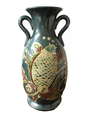 Buy Alexander Lauder Barnstaple Huge 48cm Fish Vase In Super Condition • 485£