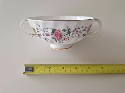 Buy Royal Doulton Rosell Fine Bone China. Two Handled Soup Bowl. (1 Of 10 Available) • 4.25£