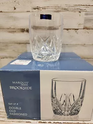 Buy Waterford Marquis Brookside Double Old Fashion (Set Of 4) In Original Box • 53.11£