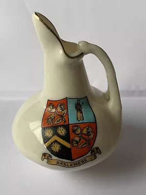 Buy Vintage WH Goss Crested China Roman Ewer. Haslemere Crest. VGC. • 4.99£