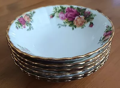 Buy Royal Albert - Old Country Roses - 6 X Fruit Saucers (Small Bowls) • 20£