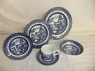 Buy C4 Pottery Churchill England - Willow - Dishwasher/microwave Safe Tableware 7F4A • 5.99£