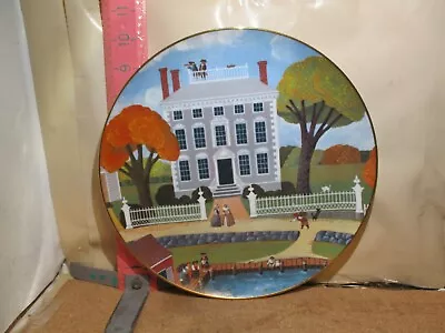 Buy The Colonial Heritage Series, Moffat/ladd Hse By Robert Franke-10 5/8 Inch Plate • 6.51£