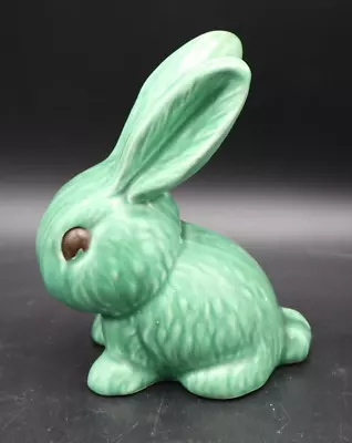 Buy Vintage Sylvac Green Snub Nose Rabbit  1065. • 50£