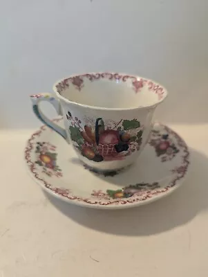 Buy Mason's Patent Ironstone China Teacup And Saucer Set • 27.95£