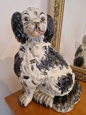 Buy Large  Antique Porcelain Staffordshire Dogs • 102£