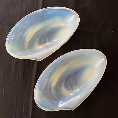 Buy Sabino Art Deco Opalescent Glass Bon Bon Dishes • 140£