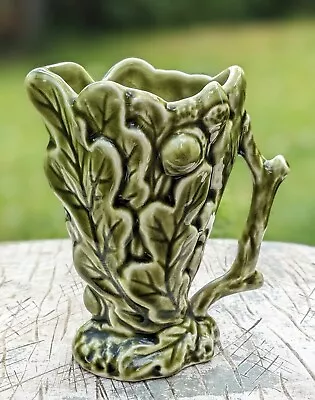 Buy Sylvac Rare Acorn Leaf Jug Vase No. 4746 • 28.95£