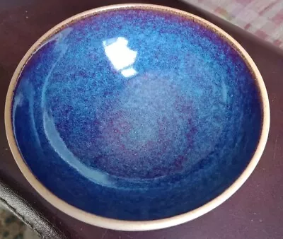Buy Small Studio Pottery Bowl Signed Speckled Blue Interior ,2 Inches Tall 4.9... • 12.99£