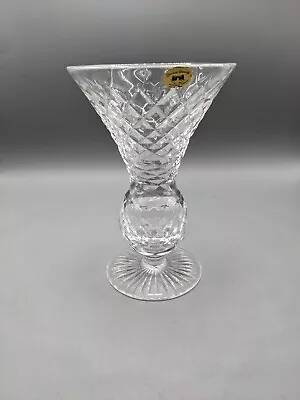 Buy Tyrone Crystal Vase Glass Fine Cut Decorative Bud  5.½  • 14.90£