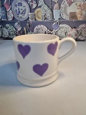 Buy Rare Emma Bridgewater Purple Heart Small Mug. Was Displayed Only. No CCCs. • 25£