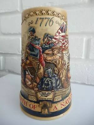 Buy Pottery Tankard Miller 1776 Birth Of A Nation Number 66497 Vintage • 9.99£