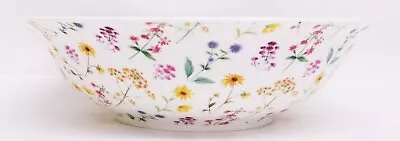 Buy Meadow Flowers Large Bowl 9.5  24 Cm Fine Bone China Salad Pasta Mixing Serving  • 18.90£