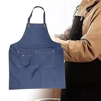 Buy Pottery Apron Apron For Men Women Multiple Pockets Handmade Work Apron For Yard • 15.19£