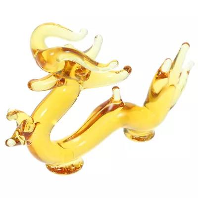 Buy Dragon Crystal Ornaments Decor Animal Statue Decorate • 8.15£