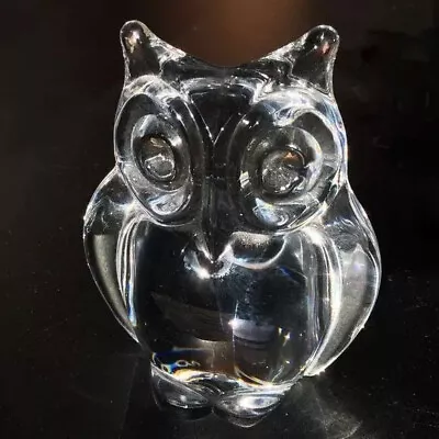 Buy COOL 👀 France Crystal Animal Figurine Paperweight Art Glass Signed Daum /Sevres • 35.88£