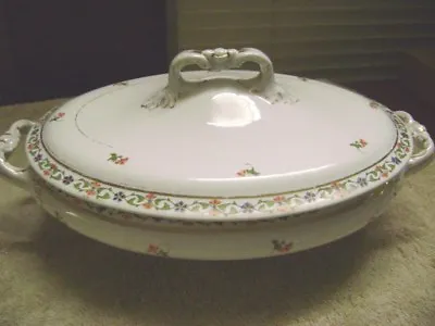 Buy Vintage Maddock&sons England Floral Vegetable Serving Bowl/lid-casserole • 18.63£