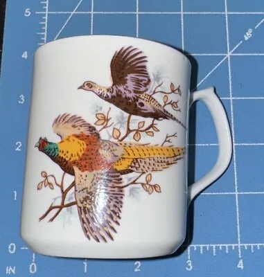 Buy Jason Works Nanrich Pottery Fine Bone China Mug PHEASANTS Tea Coffee Cup England • 13.97£