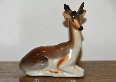 Buy Vintage Russian USSR Lomonosov  Ceramic Small Deer  7cms High • 7£