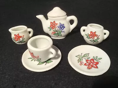 Buy Vintage Japanese Miniature China Tea Set. • 8£