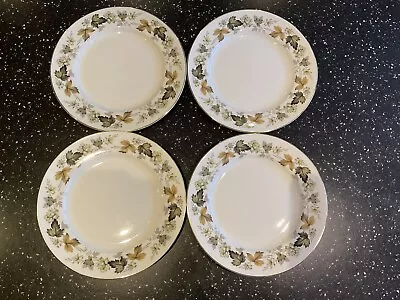 Buy Larchmont TC 1019 Royal Doulton Fine China 4 X 23cm Plates Excellent Condition • 11.99£