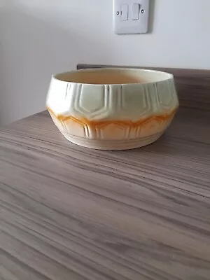 Buy Shorter And Sons Art Deco Pottery Bowl Dripware • 15£