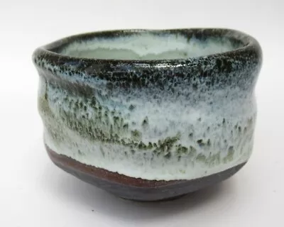 Buy Fine Japanese Studio Pottery Mingei Chawan Or Tea Bowl, Nuka/tenmoku Glaze • 65£