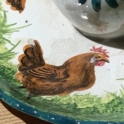 Buy Wemyss Pottery Rare Vintage With Chickens Single Inkstand • 100£