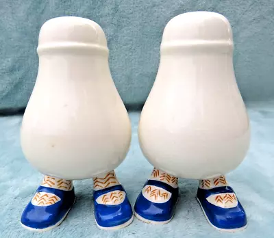 Buy VINTAGE CARLTON WARE WALKING WARE SALT & PEPPER SHAKERS 5  TALL C1970's VGC • 44.99£