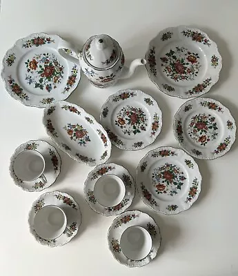 Buy 15x Seltmann Weiden Tea Set With Teapot Jasmin Bavaria W Germany Vintage • 45£