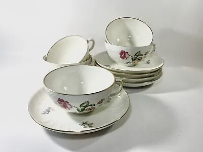 Buy 5x Royal Copenhagen Frijsenborg Teacups & Saucers 1551 Danish • 92.73£