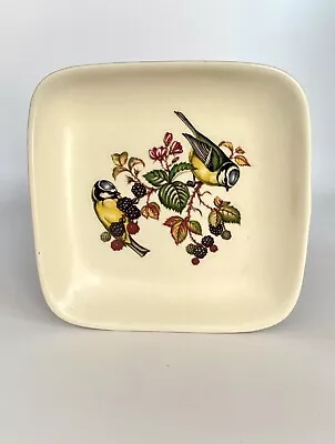 Buy Poole Pottery Small Open Trinket Bowl , Birds And Fruit ￼ • 7£