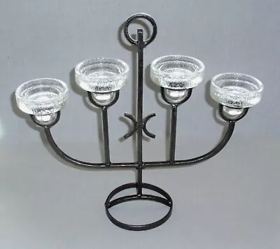 Buy Large Candelabra - Boda Smithy - Kosta Boda - Erik Hoglund • 135.13£