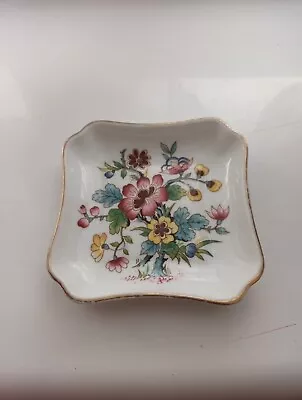 Buy Coalport Bone China 'Ming Rose' Square Trinket Dish • 4£