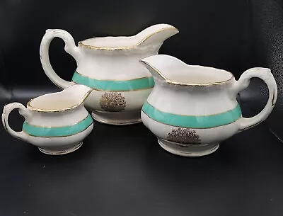 Buy Vintage Grindley Cream Petal Jugs 1934 • 67£