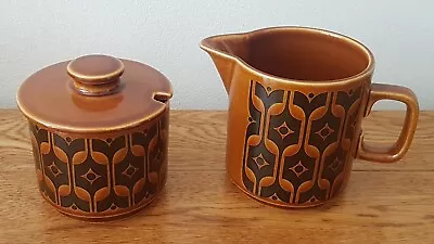 Buy  Hornsea Heirloom Milk Jug And Lidded Sugar Bowl (1976) • 7.99£