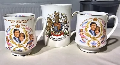 Buy Royal Commemorative China Cups 1977 & 1982 • 35£