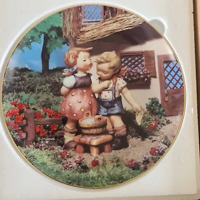 Buy MJ Hummel Little Companions  Squeaky Clean  Collectors Plate Boxed Cert 8   • 9.95£