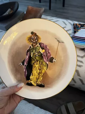 Buy Royal Grafton Fine Bone China Clown Circus Plate • 10£