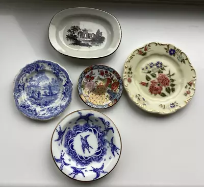 Buy Zsolnay, Hackwood, Minton Miniature China Plate Collection. • 15£