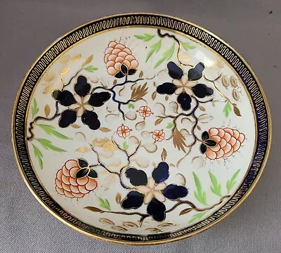 Buy Antique Staffordshire Painted Flowers Pattern 234 Large Saucer Dish C1810-15 • 10£
