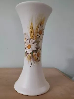 Buy Vintage Purbeck Ceramics Swanage Tall Vase Daisies With Ears Of  Corn EXCELLENT • 15.99£