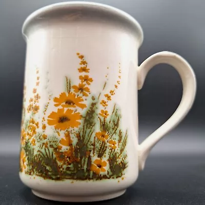Buy Biltons - Orange Floral Design - Vintage Mug  • 6.99£