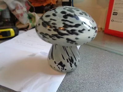 Buy Glass Mushroom Ornament, , Weighs 1 Kilo, 4 1/4  High • 16£