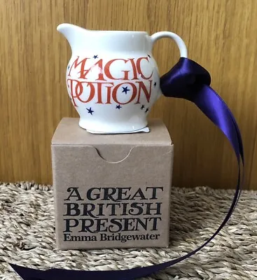 Buy Emma Bridgewater Halloween Toast Mini Jug Decoration NEW Magic Potion Tiny Dose • 24.95£