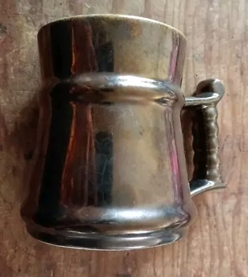 Buy Prinknash Pottery Mug Tankard, Small Bronze Metallic Glaze 10cm • 4£