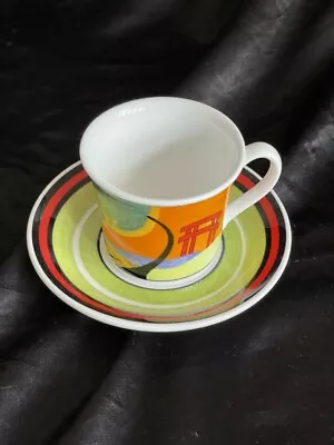 Buy Clarice Cliff Monsoon Cup And Saucer • 49.99£