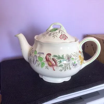 Buy Vintage Royal Doulton Stratford  Pattern Family Teapot Patt  D6196  Vgc • 24.99£