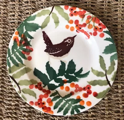 Buy Emma Bridgewater Wren In Rowan 6.5” Tea Plate Spongeware Autumn Fall Birds • 17.95£