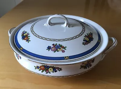 Buy Art Deco Nelson Ware BCM Two Handled Serving Dish Bowl With Lid Made In England • 22.99£